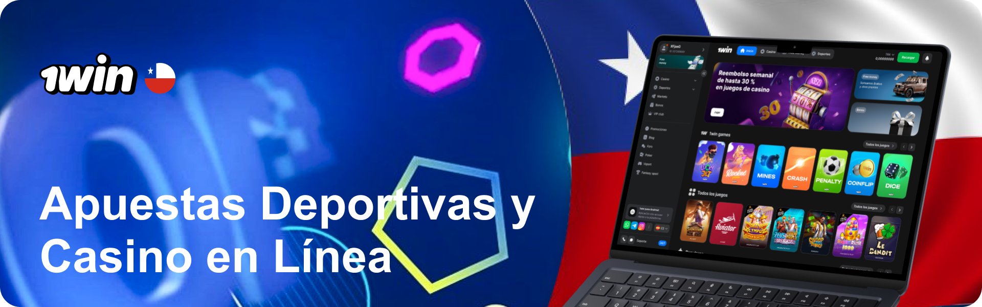 1Win en Chile: Apuestas Deportivas y Casino en Línea